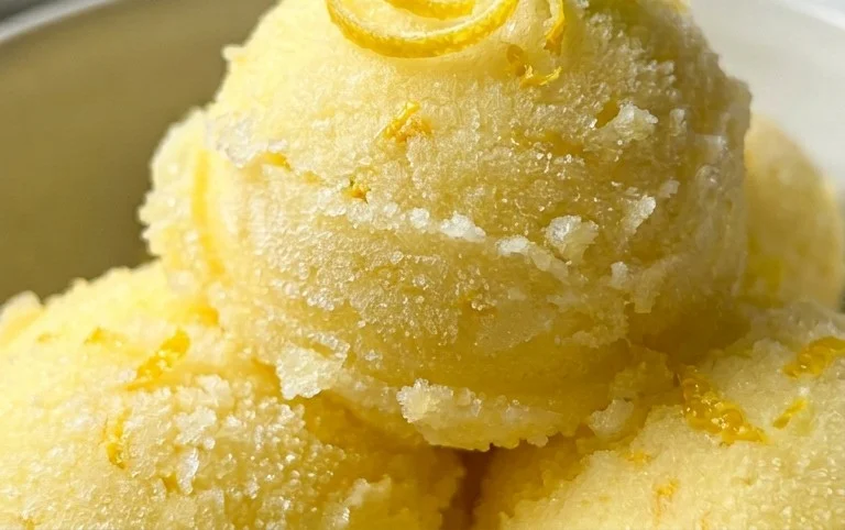 Lemon Sorbet