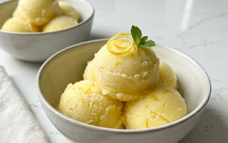 Lemon Sorbet