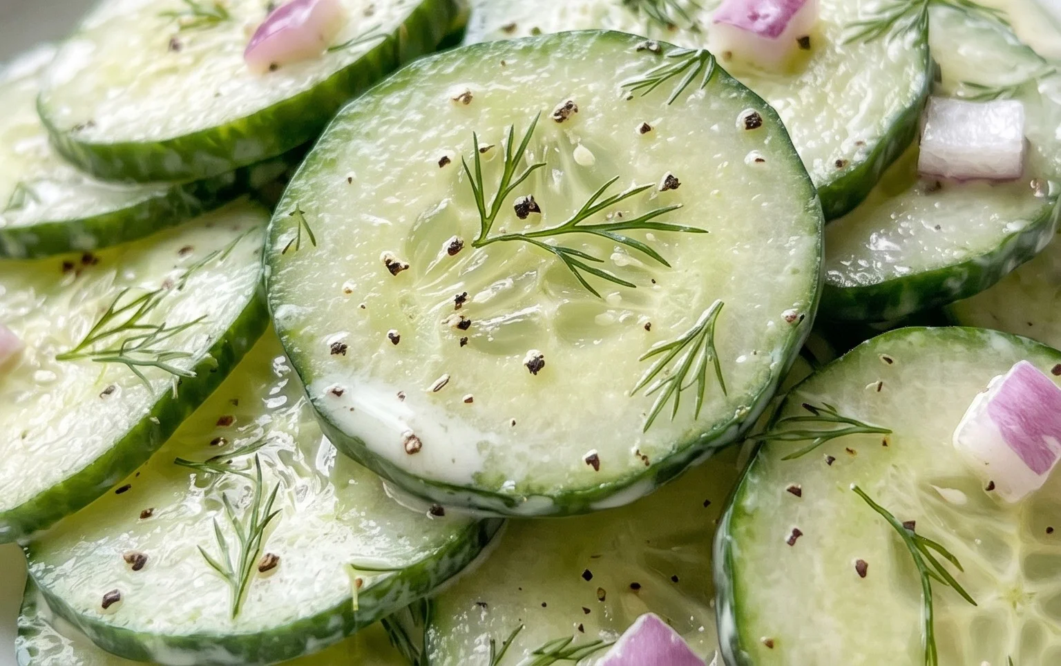 Polish Cucumber Salad