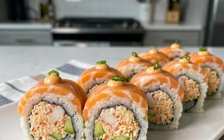 Kani Sushi (Spicy Crab Roll)