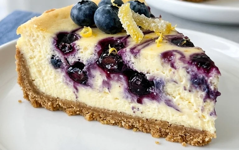 Lemon Blueberry Cheesecake