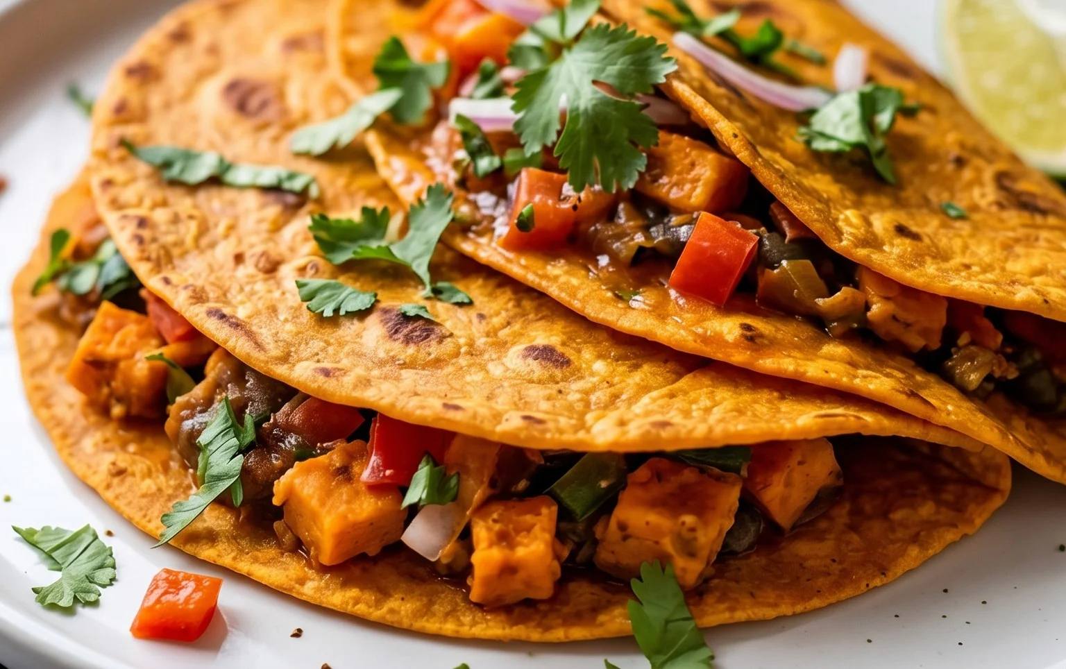 Sweet Potato Tortillas (Gluten-Free Vegan Wraps)
