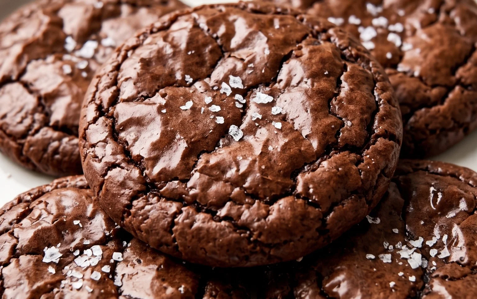 Salted Brownie Cookies