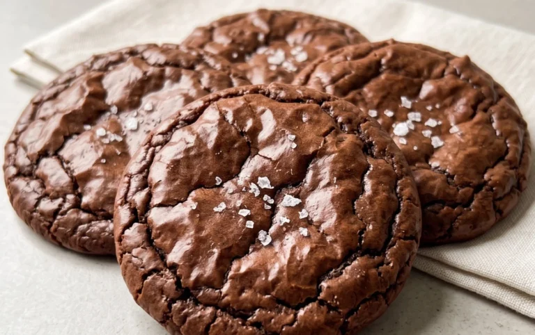 Salted Brownie Cookies