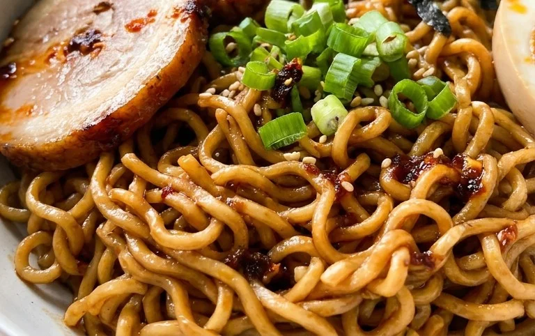 Easy Saucy Ramen Noodles