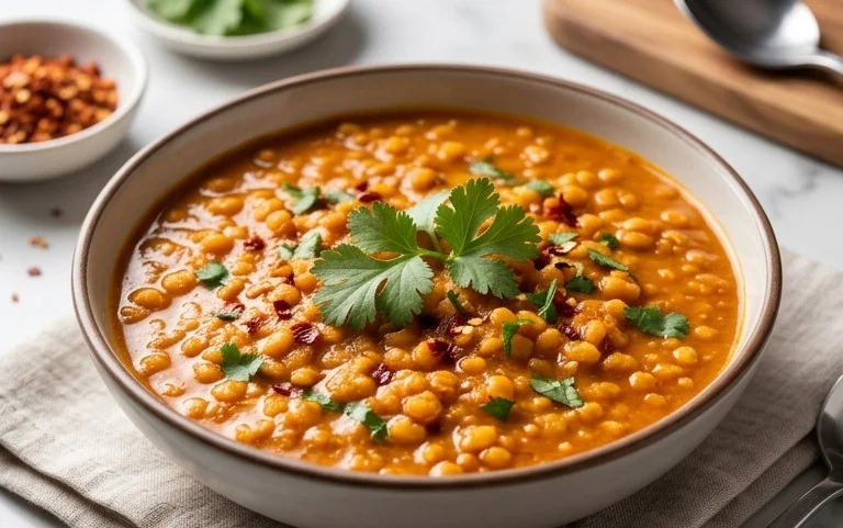 Spicy Red Lentil Curry