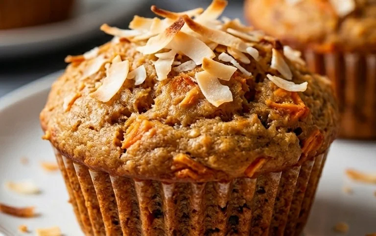 Anti-Inflammatory Coconut and Sweet Potato Muffin Recipe
