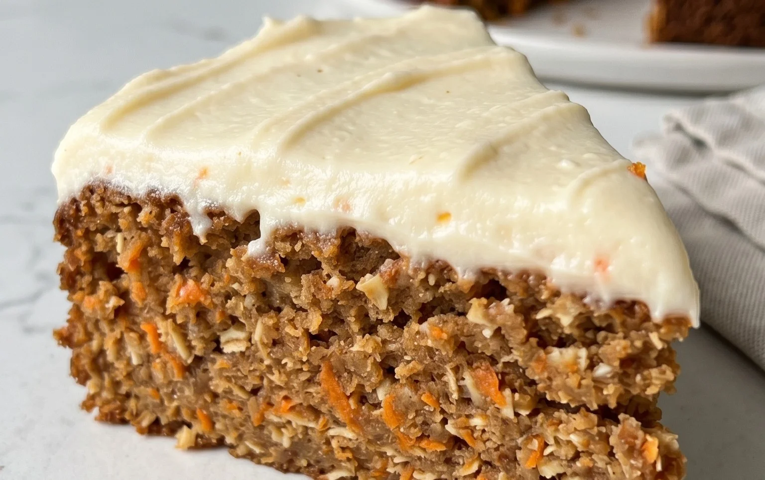 Easy Flourless Oatmeal Carrot Cake Recipe
