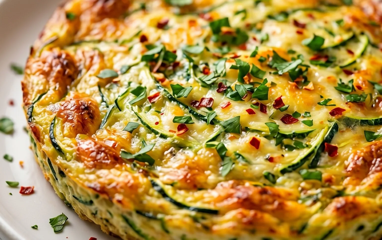 Crustless Zucchini Quiche Recipe