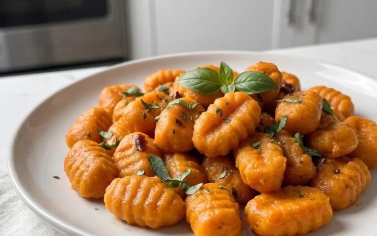 Sweet Potato Gnocchi