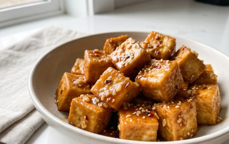 Honey Garlic Tofu