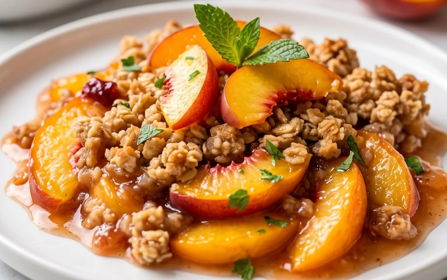 Peach Crisp