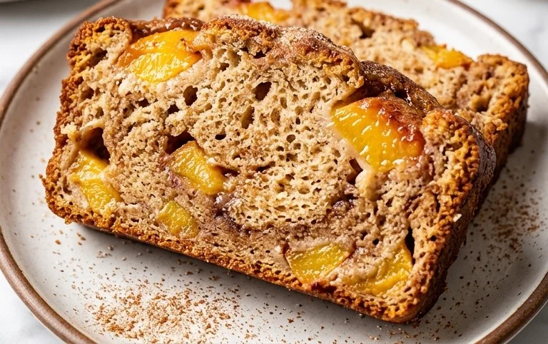 Spiced Peach Bread
