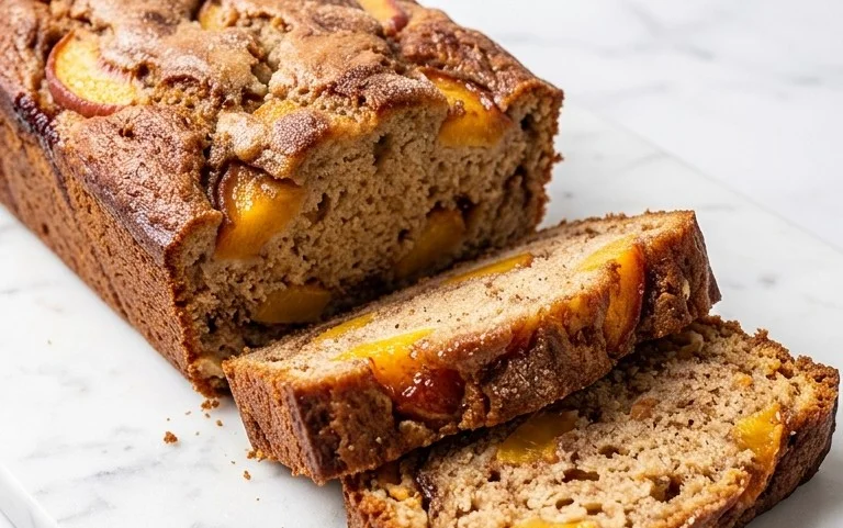Spiced Peach Bread