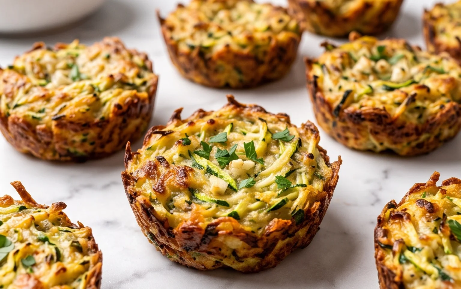 Zucchini Garlic Bites