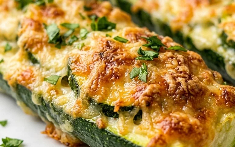 Baked Parmesan Zucchini