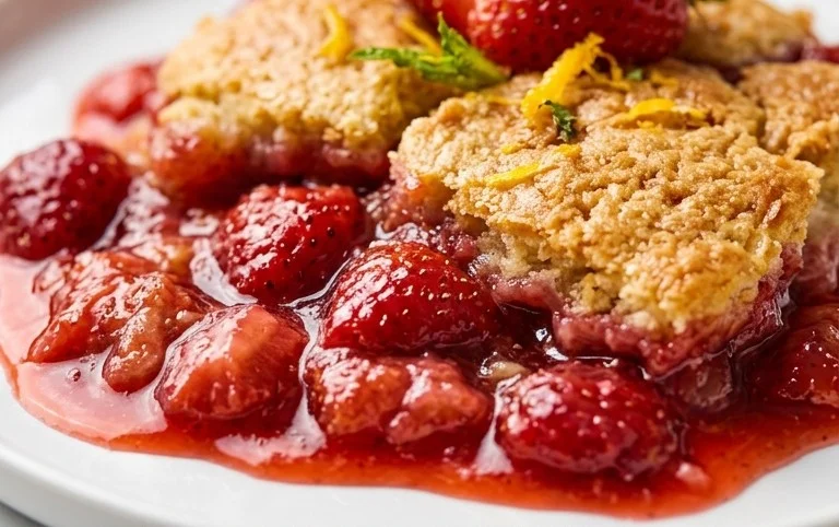 Strawberry Cobbler