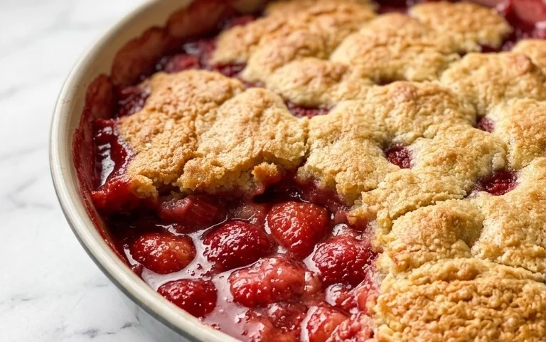 Strawberry Cobbler