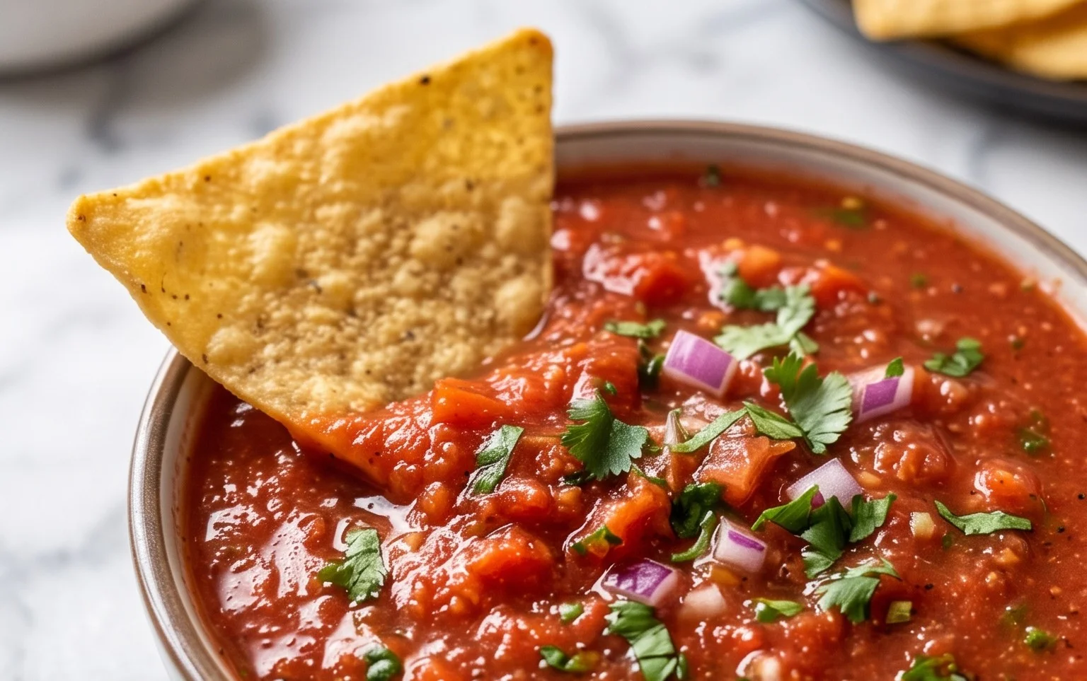 Blender Salsa (Restaurant Style Salsa)