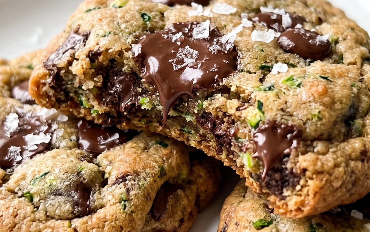 Zucchini Chocolate Chip Cookies