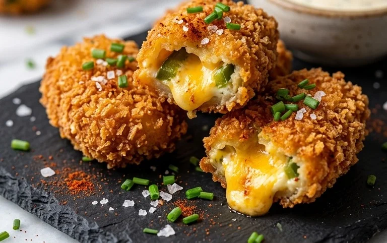 Fried Jalapeno Popper Bites