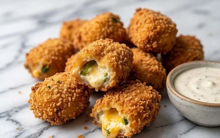 Fried Jalapeno Popper Bites