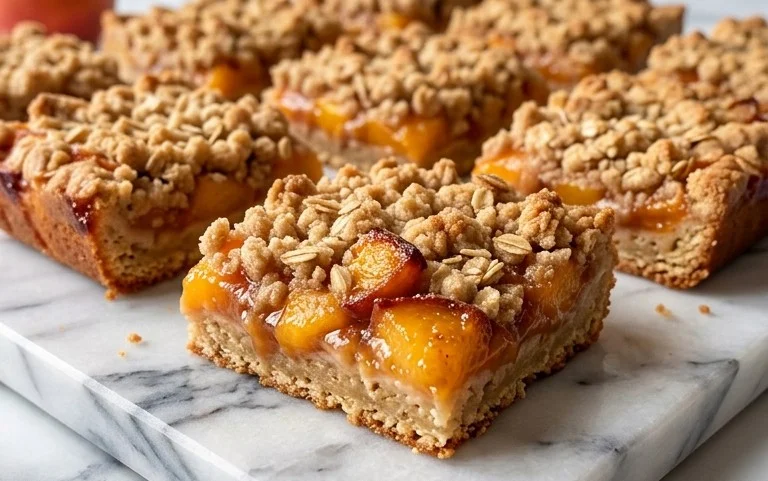 Fresh Peach Crum extractb Bars