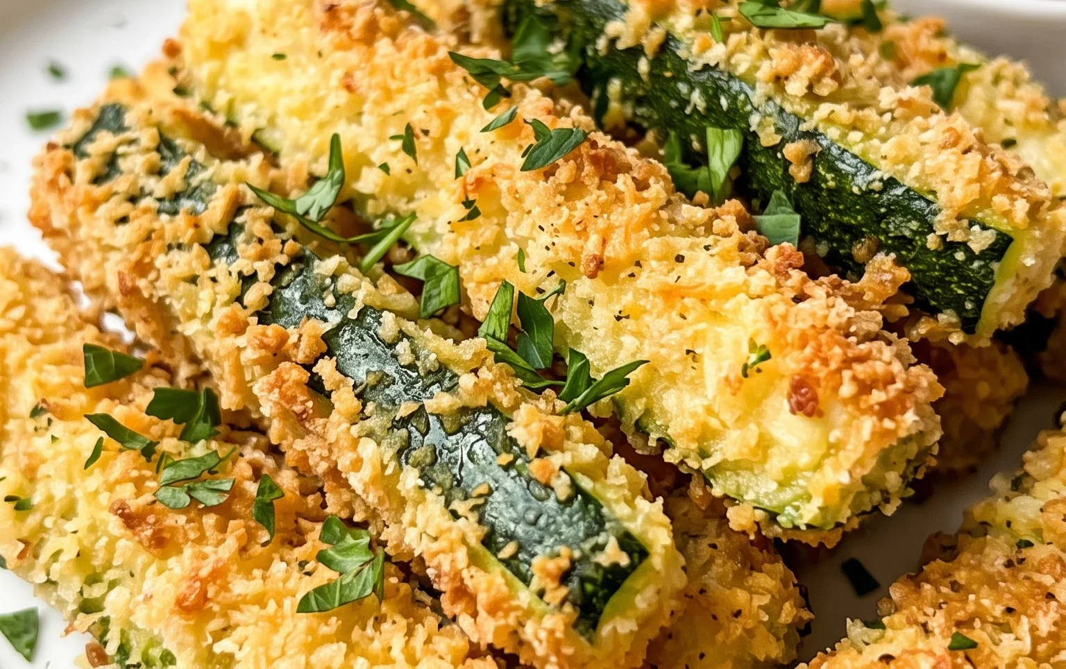 Baked Parmesan Zucchini Fries