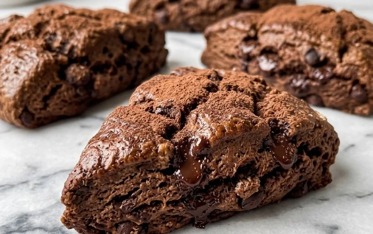Triple Chocolate Scones