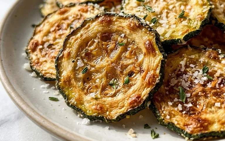 Crispy Baked Zucchini Chips