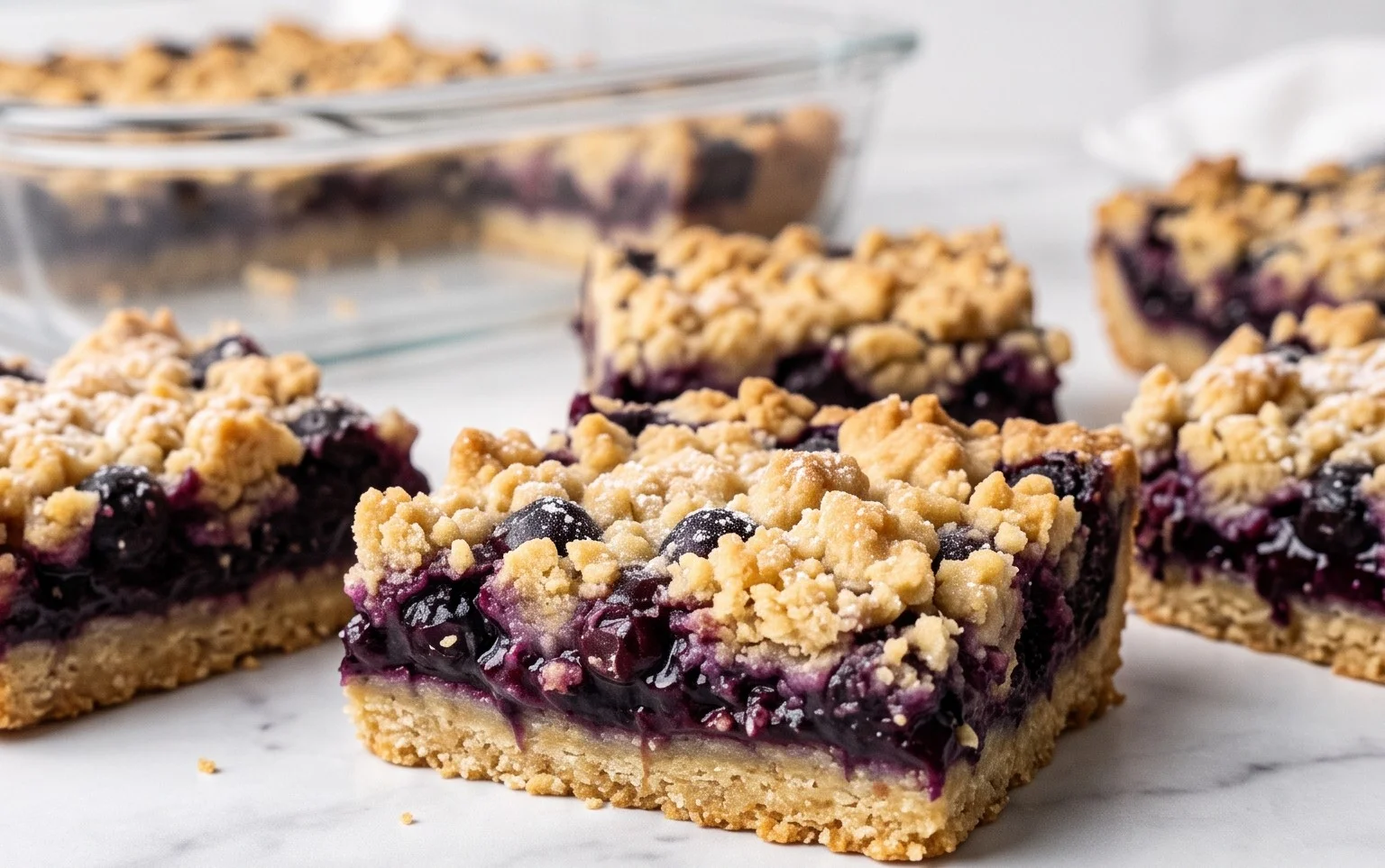 Easy Blueberry Pie Bars