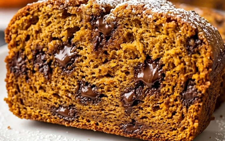 Pumpkin Chocolate Chip Bread