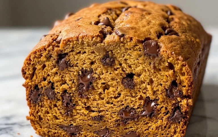 Pumpkin Chocolate Chip Bread