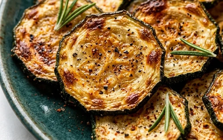 Crispy Baked Zucchini Chips