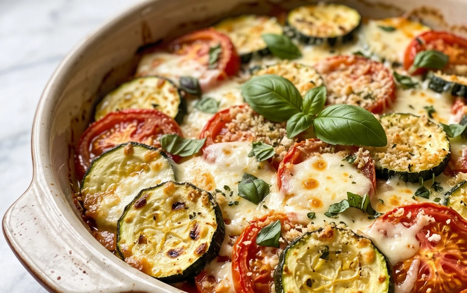 Zucchini Tomato Bake