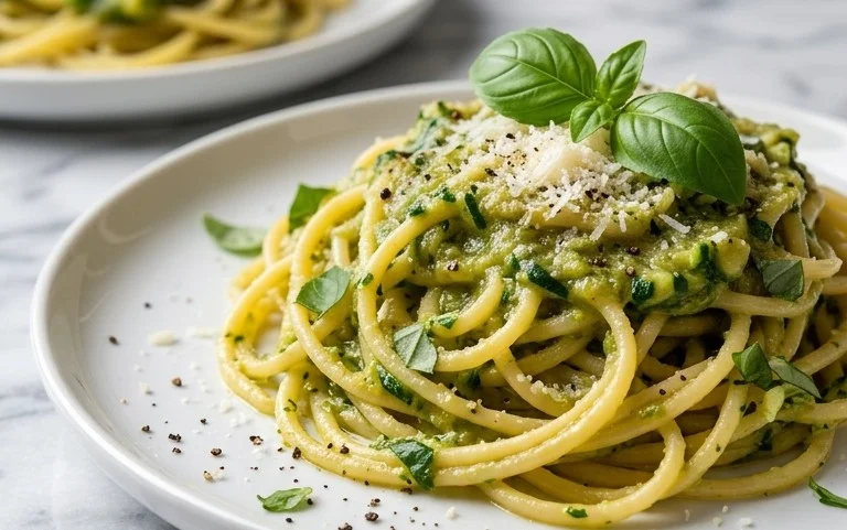 Simple Fresh Zucchini Pasta Sauce