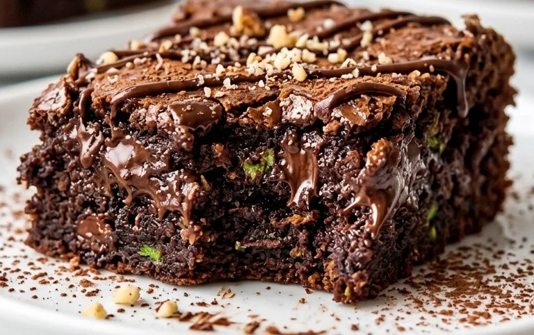 Chocolate Zucchini Brownies Recipe