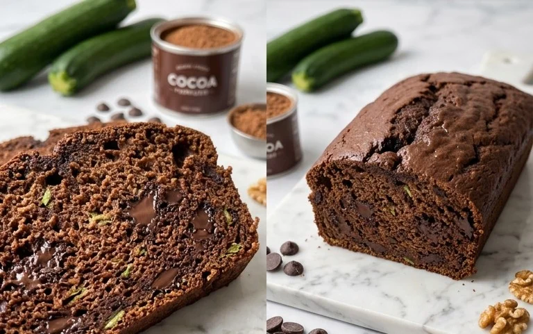 Double Dark Chocolate Zucchini Bread